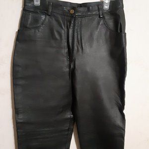 USA Extreme Biker Women's Leather Pants in Size 11/12